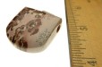 Item #Jasper2, Price $30.00 Artistic Jasper pendant. Bead is drilled at the top. Bead is 31mm long by 29mm wide. Drilled hole size is about 5.0 mm.
