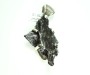 Item #MTR2 Price $136.00. Wonderful meteorite pendant! Pendant bail can handle up to about a 7 mm chain. Size 60 mm long by 30mm wide at the widest point of the meteorite. Set in sterling silver.